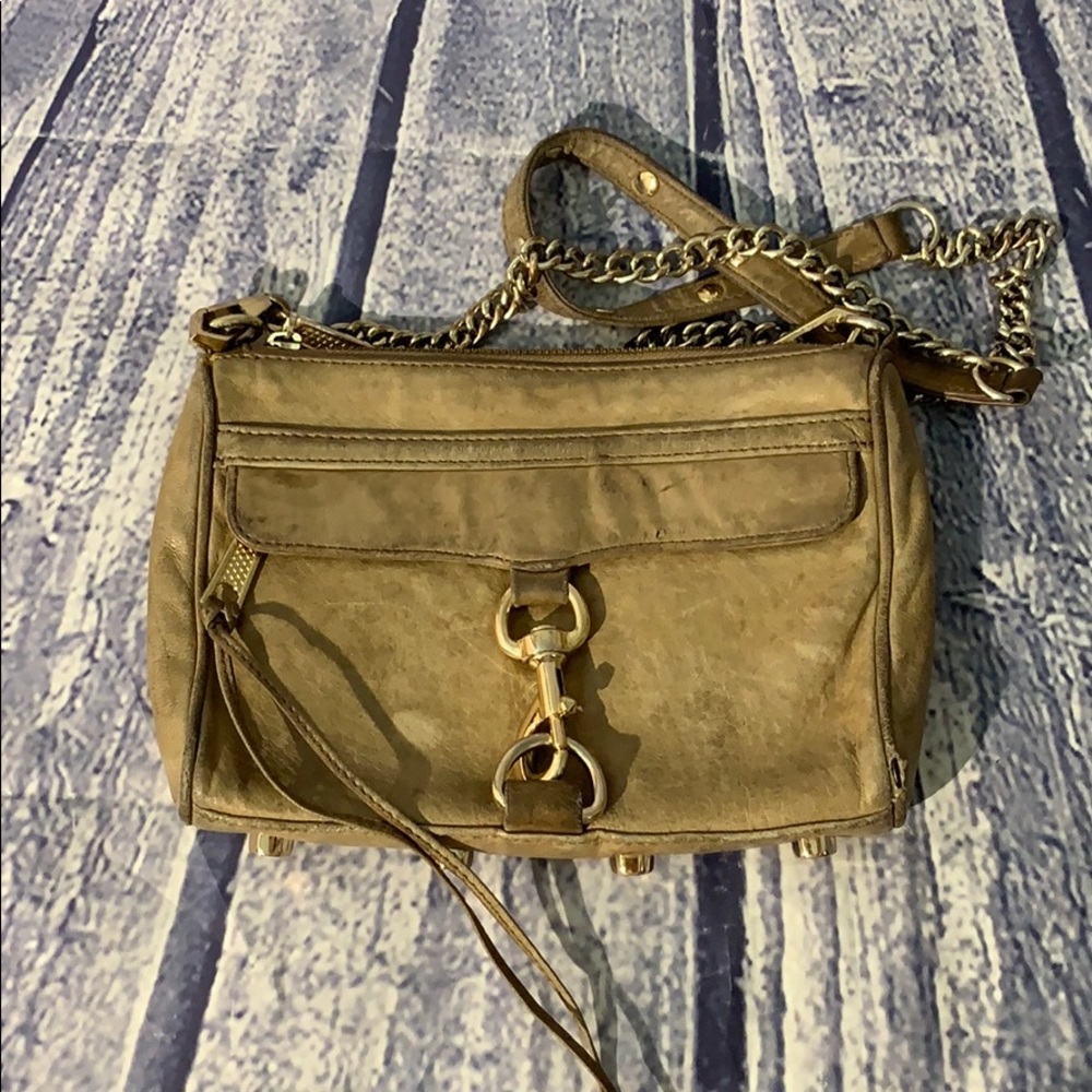 Rebecca Minkoff Mini MAC Brown Cowhide Crossbody